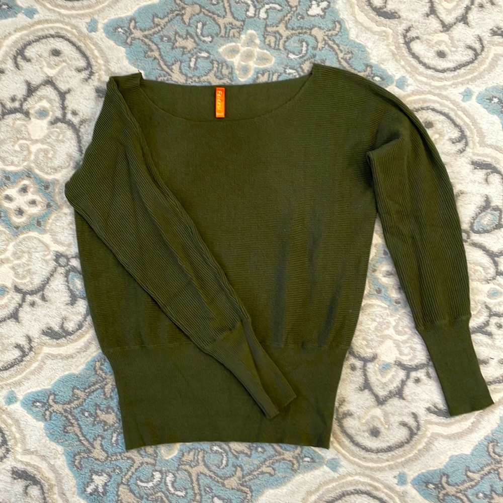 Small Army Green Sweater